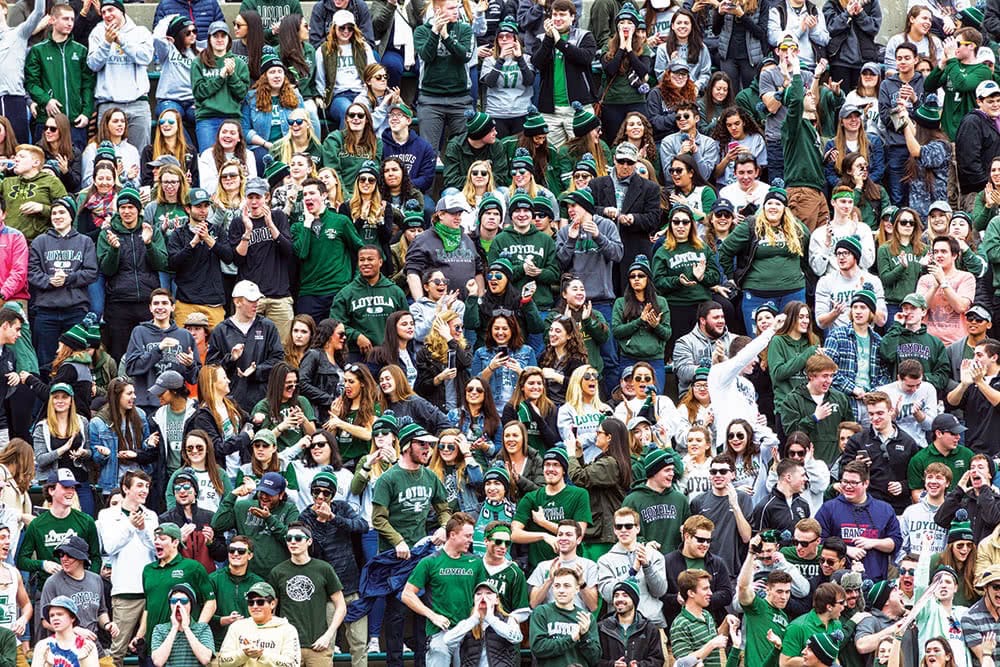 Crowd at Sports Event